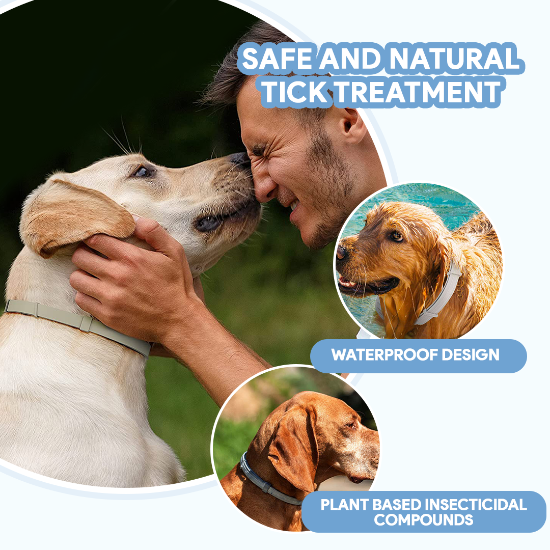 AntiTickCollar™ V.2. - Flea and tick repellent for up to 8 months!